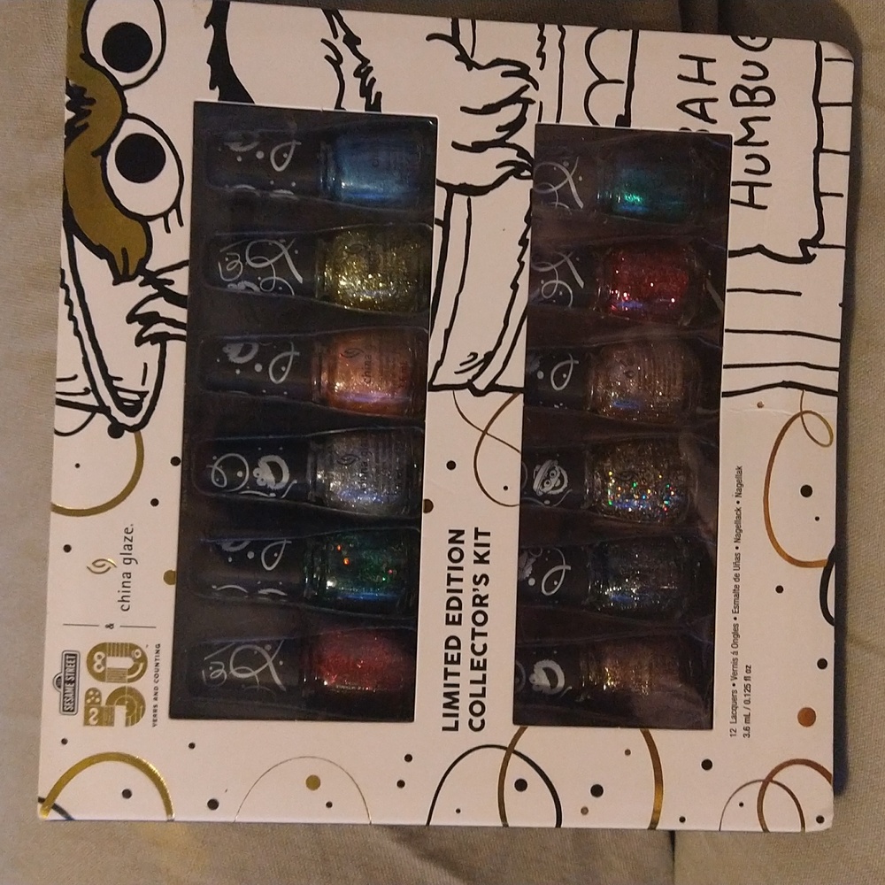 COPY - China Glaze Sesame Street 50th Anniversary NIB